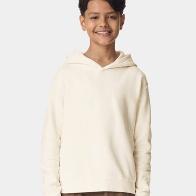 Youth Garment-Dyed Lightweight Fleece Hooded Sweatshirt Thumbnail