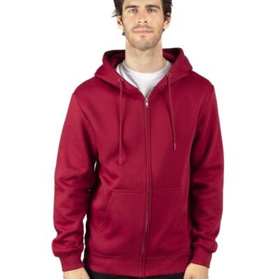 Unisex Fleece Full-Zip Hooded Sweatshirt Thumbnail