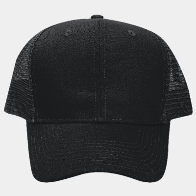 OTTO CAP 6 Panel Mid Profile Mesh Back Trucker Hat Thumbnail